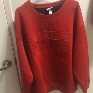 Hunter by target Red Crew neck